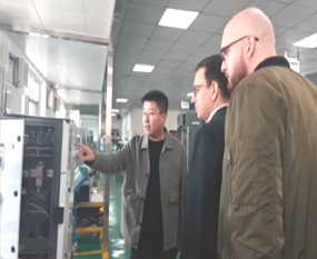 俄羅斯石油天然氣行業(yè)代表參觀我司，合作前景廣闊